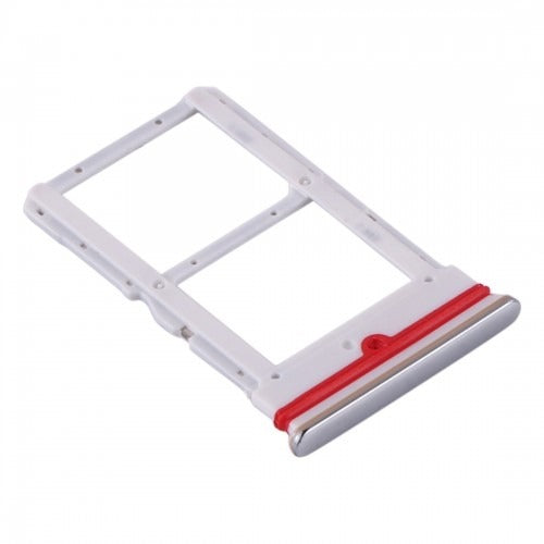 Sim Tray Slot Holder for Xiaomi Mi 10 Lite 5G Silver Sim Tray Slot Holder for Xiaomi Mi 10 Lite 5G Silver